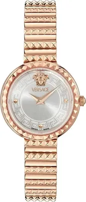 Produktbild von Versace VEDFA0424 Greca Goddess Petite silber rose gold Edelstahl Damen Uhr NEU