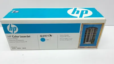 Productafbeelding van HP 123A tonercartridge - cyaan - voor laserprinters - 2000 pagina's