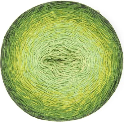 Produktbild von Gründl Saragossa Shades,250g/1000m,Farbverlaufsbobbel,50%Baumwolle/50% Polyamid,E Farben 11 kiwi ombre