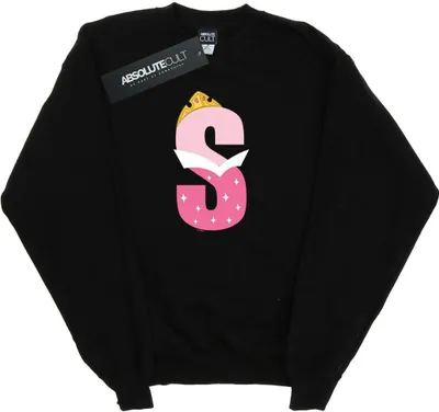 Produktbild von Disney - "Alphabet S Is For Sleeping Beauty" Sweatshirt für Herren BI43392 (XXL) (Schwarz)
