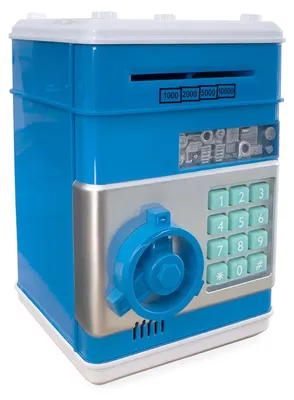 Produktbild von Aga Sparschwein Tresor Blau