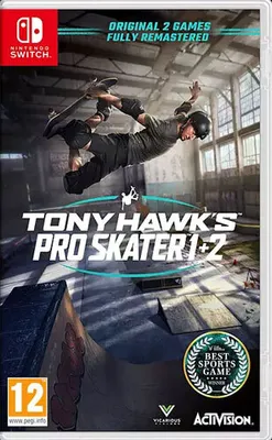 Produktbild von Activision Blizzard Tony Hawk's Pro Skater 1+2, Nintendo Switch, T (Jugendliche)