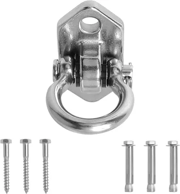 Produktbild von Deckenhaken 450 kg, 180 Grad Schaukelfunktion, Edelstahl, für Hängesessel