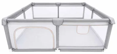 Obrázek produktu pro KIK KX3011 Dětská ohrádka 180 × 200 cm, šedá