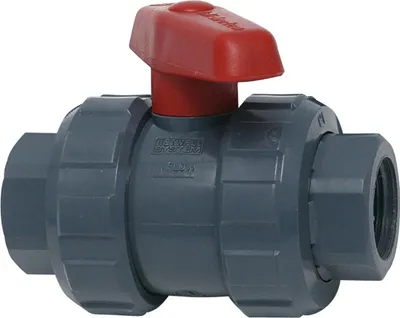 Zdjęcie produktu dla Altadex C82125, Zawór kulowy, Czarny, Czerwony