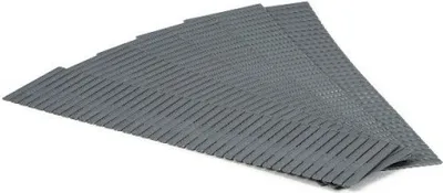 Produktbild von schubladeneinteilungen 44 x 10 cm Polypropylen grau 6 Stück