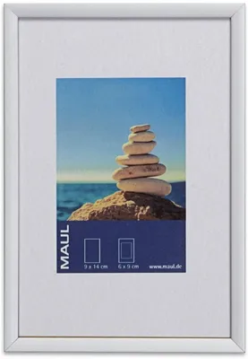 Produktbild von Bilderrahmen Aluminium 10x15cm Packung mit 10 Stück