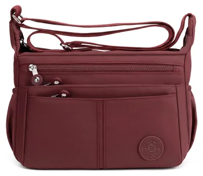 Immagine prodotto di Elzusha - Borsa a tracolla da donna con più scomparti e design impermeabile