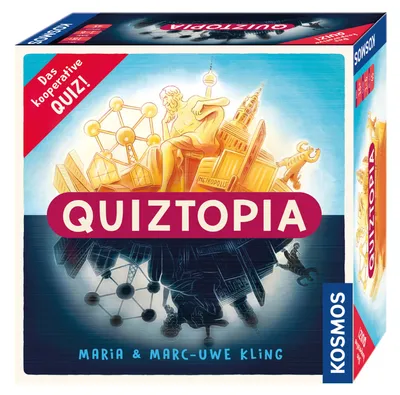 Produktbild von Kosmos Quiztopia, Kartenspiel, Sammelkartenspiel, 16 Jahr(e), Familienspiel