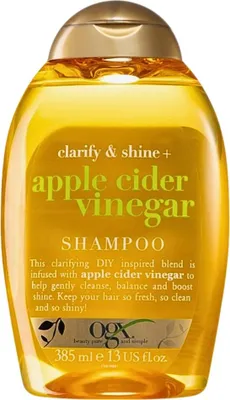 Produktbild von OGX - Apfelessig - Shampoo - Klärung + Glanz - 385 ml - 1 Stück