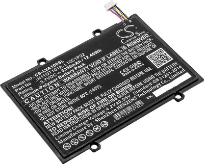 Produktbild von TECHTEK Akku Kompatibel mit [Lenovo] A1, A1-07, Idepad A1 Ersetzt 121500028, für H11GT101A, für L10C1P22