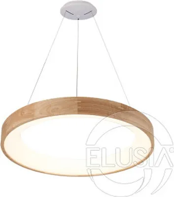 Produktbild von Pendelleuchte Silvam 45 Holz Ø 45 cm, dimmbar, mit integriertem 3000K LED