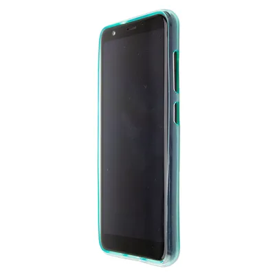 Obrázok produktu pre caseroxx ochranný obal TPU kryt kompatibilný s Gigaset GS280, gumená taška na mobilný telefón svetlomodrá