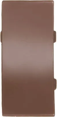 Produktbild von HOLZBRINK Außenecke passend zum Dekor Ihrer Abschlussleiste Nuss dunkel Außenkante PVC Küchenabschlussleiste 23x23 mm
