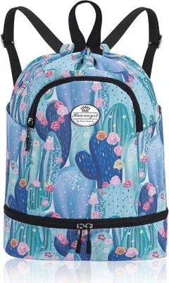 Produktbild von Leichter Sportrucksack mit Zugzug - Tagesrucksack für Gym, Fitness, Yoga, Schwimmen und Sportaktivitäten