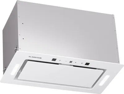 Produktbild von Klarstein Dunstabzugshaube, Abluft/Umluft-Dunstabzugshaube, Dunstabzug mit Filter, LED-Beleuchtung & Touch-Bedienfeld, Leise Abzugshaube mit 466 m³/h Luftstrom, Effizienter Edelstahl-Dunstabzug