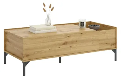 Produktbild von Couchtisch Cuna, 99x60h41 cm, Nodi-Eiche