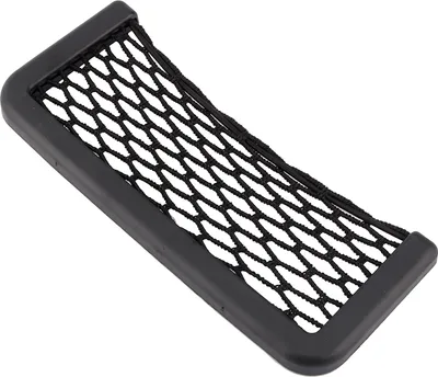 Image de Organisateur de maille de voiture, matériau polyester lisse de stockage facile à installer pour
