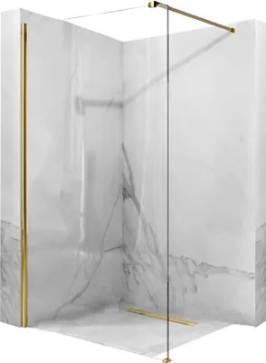 Produktbild von Rea Duschwand Aero N Walk In 80 Gold
