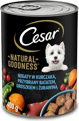 Produktbild von Cesar Hundenassfutter Huhn Mit Gemüse 400G