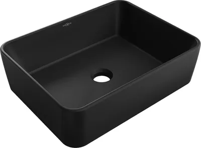 Immagine prodotto di Mexen Catia lavandino da appoggio 48 x 37 cm, nero opaco - 21314885