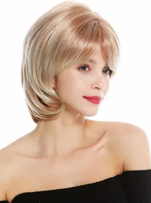 Produktbild von WIG ME UP Perücke kurz Scheitel Blond Gesträhnt 720-C-27T88