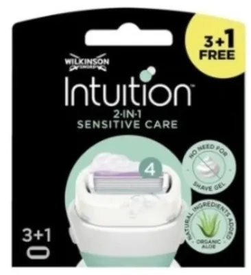 Zdjęcie produktu dla Wilkinson Intuition Sensiive Care, wymienne ostrza, 4 sztuki (PRODUKT Z NIEMIEC)