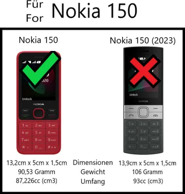 Obrázok produktu pre Ledertasche mit Gürtelclip für Nokia 150