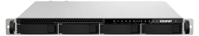 Immagine prodotto di QNAP TS-h987XU-RP NAS Rack (1U) Intel Xeon E E-2334 16 GB DDR4 QuTS hero Nero, Argento
