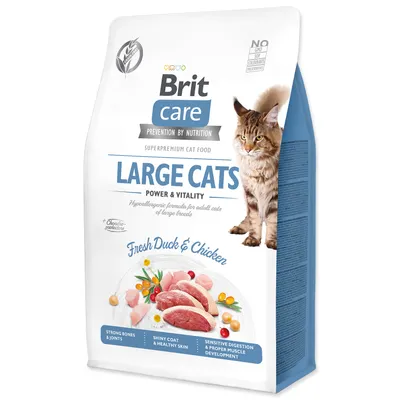 Produktbild von Brit Care Cat Grain-Free - Large cats - Power & Vitality - 400g