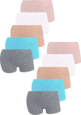 Produktbild von 10er Set Mädchen Pantys - Sterne - Bunt