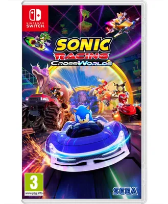 Zdjęcie produktu dla SEGA Sonic Racing: CrossWorlds NSW, Nintendo Switch, Tryb multiplayer, dla wszystkich