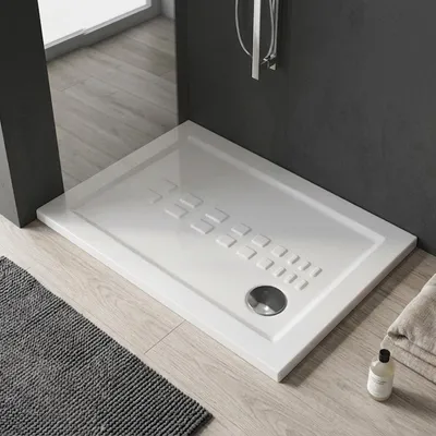 Immagine prodotto di Piatto doccia 70x100 tradizionale filo pavimento in Vetroceramica | Linea