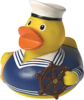 Produktbild von Seemann blau - Matrose - Maritime Ente - Quietscheente - Badeente