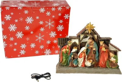 Image de Crèche avec lumière