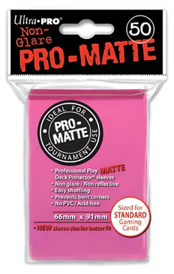 Produktbild von Ultra PRO 84147, Kartenhülle, Pink, 50 Stück(e)