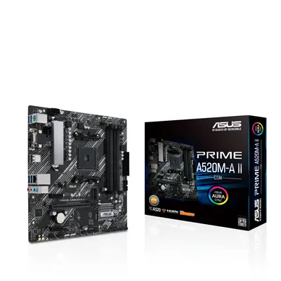 Imagen del producto de Asus Placa Base PRIME A520M-A II CSM mATX AM4