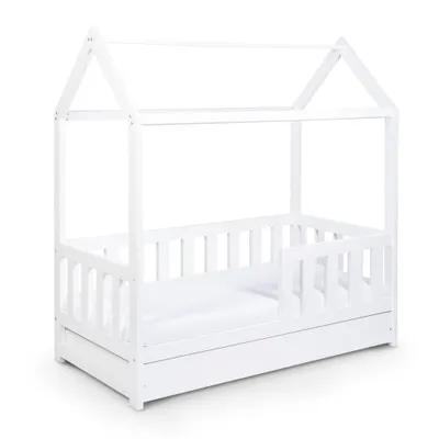 Obrázek produktu pro Dětská postel 80x160 LETTY se šuplíkem - bílá