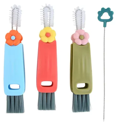 3-in-1 Reinigungsbürsten-Set, 3 Stück, für Becher & Flaschen