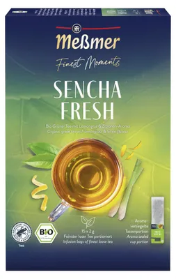 Obrázek produktu pro Meßmer Finest MomentsSencha Fresh, balení 15 x 2 g, celkem 30 g