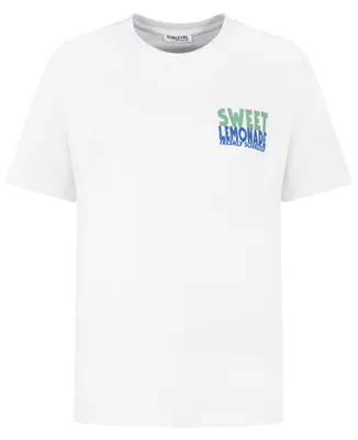 Produktbild von Sublevel Bequemes Shirt Rundhalsausschnitt Kurzarm Bedruckt Größe: XS