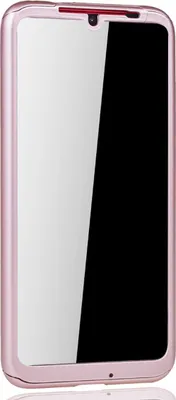 Produktbild von Handyhülle Schutzhülle für Xiaomi Redmi Note 7 / Redmi Note 7 Pro Full Case Cover Displayschutz 360 Rosa