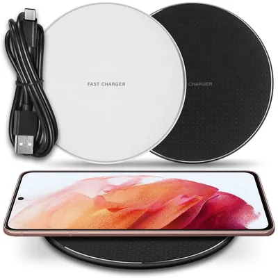 Produktbild von Wireless Charger Ladestation für Samsung Galaxy S26 S25 Plus Ultra 15W Ladegerät