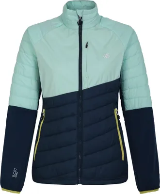 Image de Dare 2B - Veste hybride "Lexan" pour femme RG9937 (36 FR) (Vert menthe/bleu jean foncé)