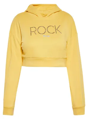Image de Sweat à capuche VANJA pour femme - jaune, taille L