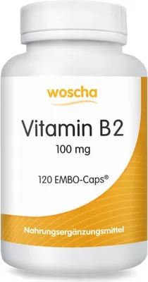 Produktbild von Woscha Vitamin B2 100mg-120 EMBO-Caps