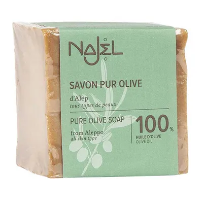 Produktbild von Najel Aleppo-Seife mit 100 % Olivenöl (200 g)