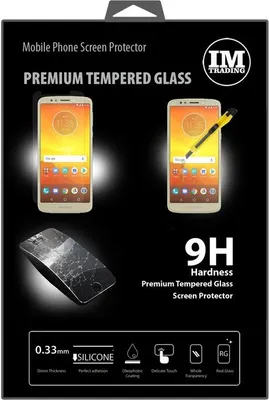 Produktbild von Motorola Moto E5 Panzerglas Handy Panzerglasfolie 9H Display Schutzfolie
