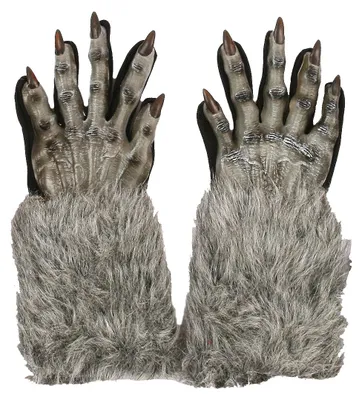 Produktbild von Graue Werwolf Handschuhe