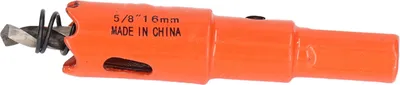Zdjęcie produktu dla Wiertło do otworów ze stali szybkotnącej z trzpieniem do drewna i metalu 5/8 cala (16 mm)